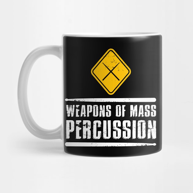 Weapons of Mass Percussion Drumstick Drum Player by phoxydesign